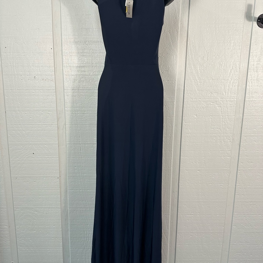 Love x Design Women’s Navy Maxi Dress Size XS NWT - Picture 6 of 9